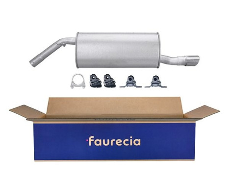 End silencer - Easy2Fit Kit - Set with mounting parts