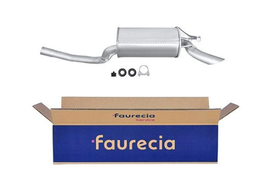 End silencer - Easy2Fit Kit - Set with mounting parts