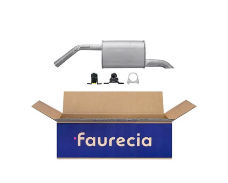 End silencer - Easy2Fit Kit - Set with mounting parts