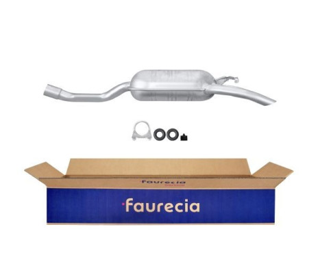 End silencer - Easy2Fit Kit - Set with mounting parts