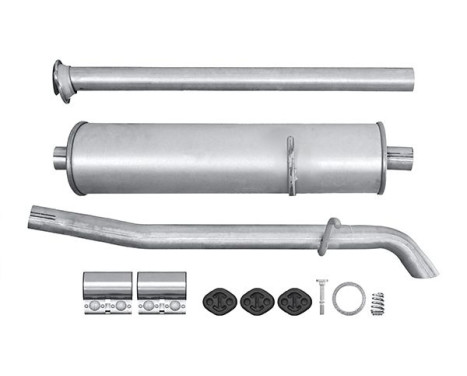 End silencer - Easy2Fit Kit - Set with mounting parts, Image 2