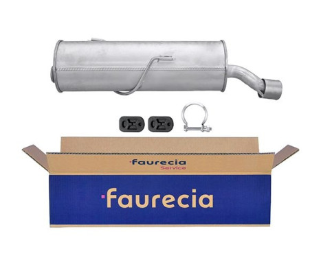 End silencer - Easy2Fit Kit - Set with mounting parts