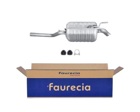 End silencer - Easy2Fit Kit - Set with mounting parts