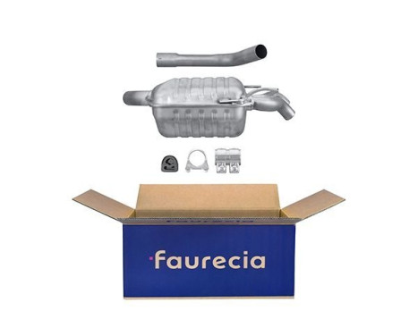 End silencer - Easy2Fit Kit - Set with mounting parts