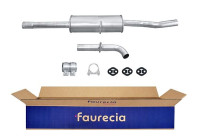 End silencer - Easy2Fit Kit - Set with mounting parts