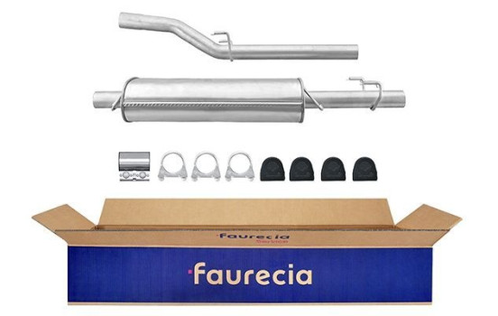 End silencer - Easy2Fit Kit - Set with mounting parts