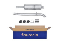 End silencer - Easy2Fit Kit - Set with mounting parts