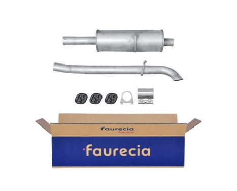 End silencer - Easy2Fit Kit - Set with mounting parts