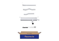 End silencer - Easy2Fit Kit - Set with mounting parts