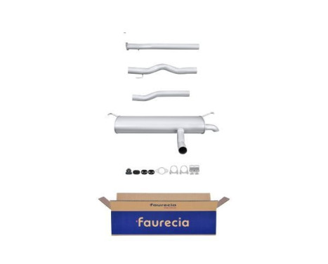 End silencer - Easy2Fit Kit - Set with mounting parts