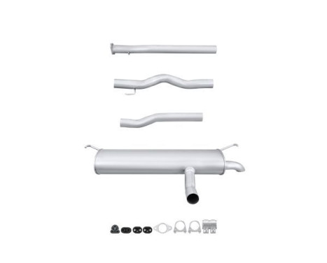 End silencer - Easy2Fit Kit - Set with mounting parts, Image 2