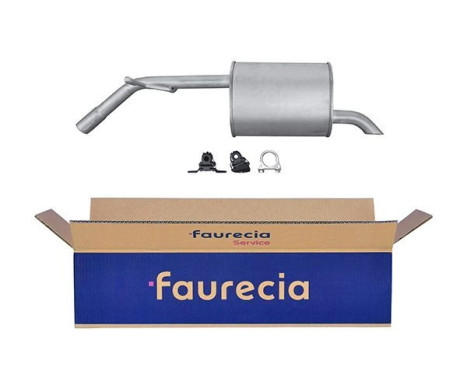 End silencer - Easy2Fit Kit - Set with mounting parts