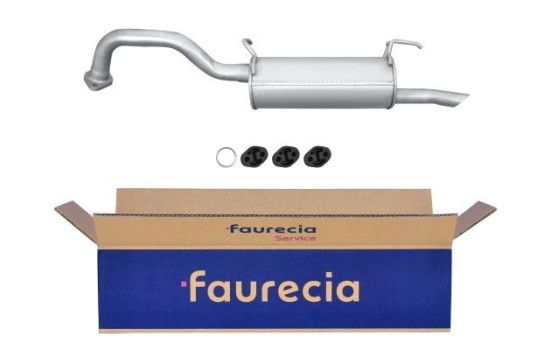 End silencer - Easy2Fit Kit - Set with mounting parts