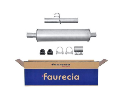 End silencer - Easy2Fit Kit - Set with mounting parts