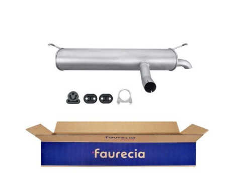 End silencer - Easy2Fit Kit - Set with mounting parts