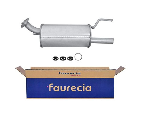 End silencer - Easy2Fit Kit - Set with mounting parts