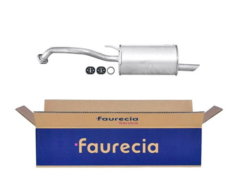 End silencer - Easy2Fit Kit - Set with mounting parts