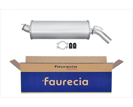 End silencer - Easy2Fit Kit - Set with mounting parts