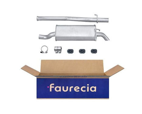 End silencer - Easy2Fit Kit - Set with mounting parts