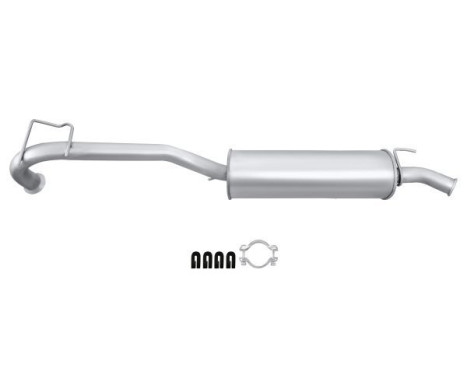 End silencer - Easy2Fit Kit - Set with mounting parts, Image 2