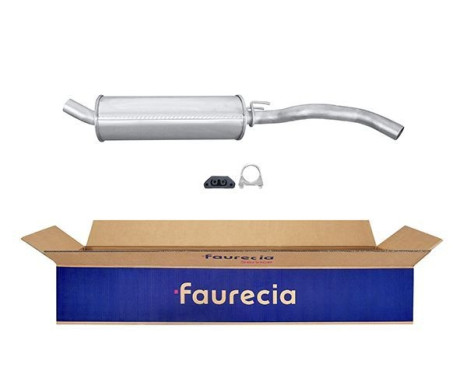 End silencer - Easy2Fit Kit - Set with mounting parts