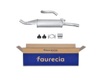 End silencer - Easy2Fit Kit - Set with mounting parts