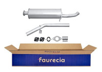 End silencer - Easy2Fit Kit - Set with mounting parts