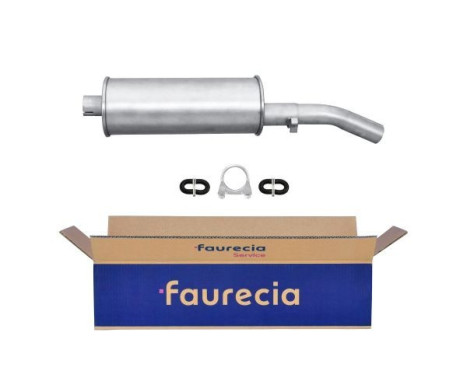 End silencer - Easy2Fit Kit - Set with mounting parts