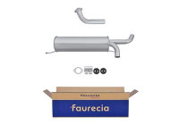 End silencer - Easy2Fit Kit - Set with mounting parts