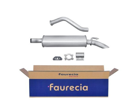 End silencer - Easy2Fit Kit - Set with mounting parts