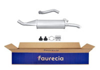 End silencer - Easy2Fit Kit - Set with mounting parts