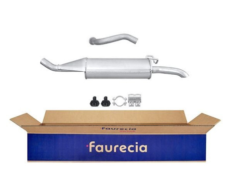 End silencer - Easy2Fit Kit - Set with mounting parts