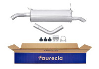 End silencer - Easy2Fit Kit - Set with mounting parts