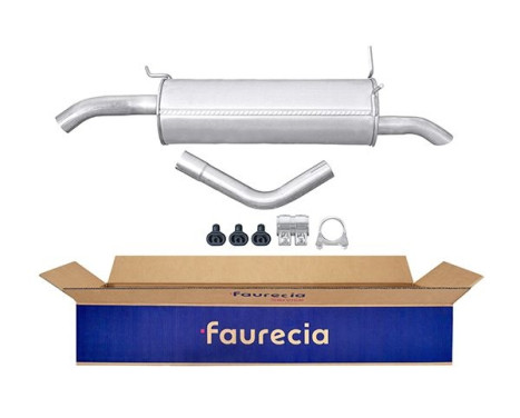 End silencer - Easy2Fit Kit - Set with mounting parts
