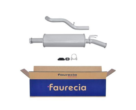 End silencer - Easy2Fit Kit - Set with mounting parts