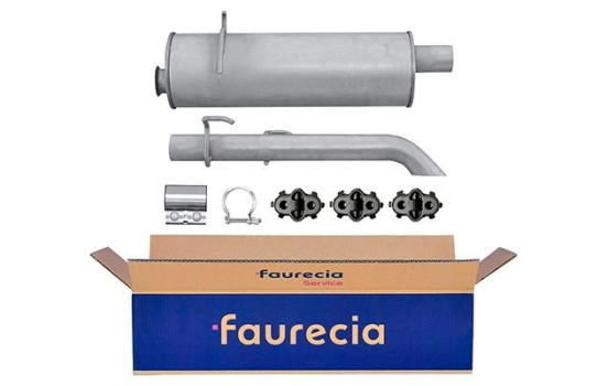End silencer - Easy2Fit Kit - Set with mounting parts