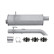 End silencer - Easy2Fit Kit - Set with mounting parts, Thumbnail 2