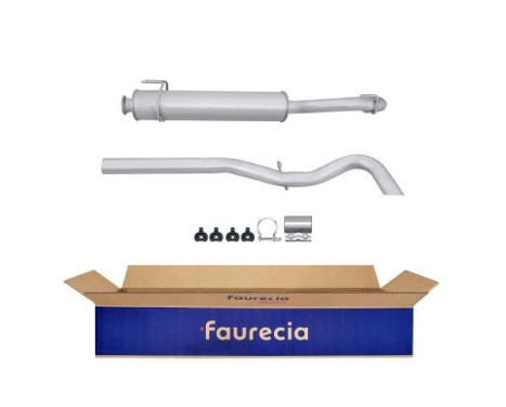 End silencer - Easy2Fit Kit - Set with mounting parts