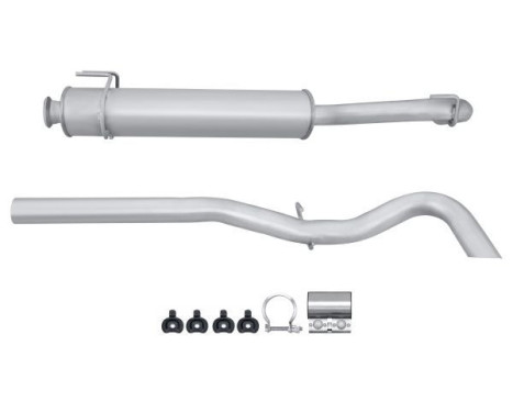 End silencer - Easy2Fit Kit - Set with mounting parts, Image 2