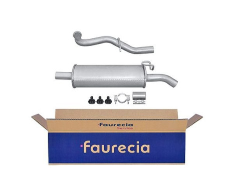 End silencer - Easy2Fit Kit - Set with mounting parts