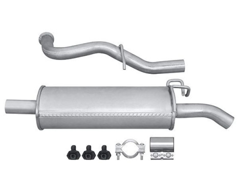 End silencer - Easy2Fit Kit - Set with mounting parts, Image 2