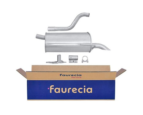 End silencer - Easy2Fit Kit - Set with mounting parts