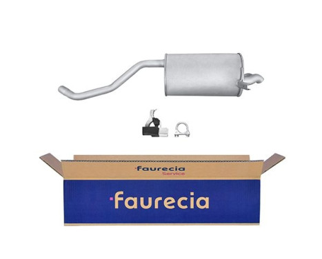 End silencer - Easy2Fit Kit - Set with mounting parts