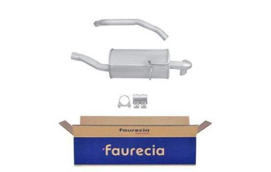 End silencer - Easy2Fit Kit - Set with mounting parts
