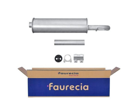 End silencer - Easy2Fit Kit - Set with mounting parts