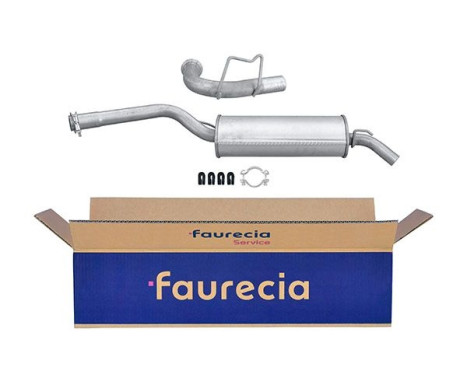 End silencer - Easy2Fit Kit - Set with mounting parts