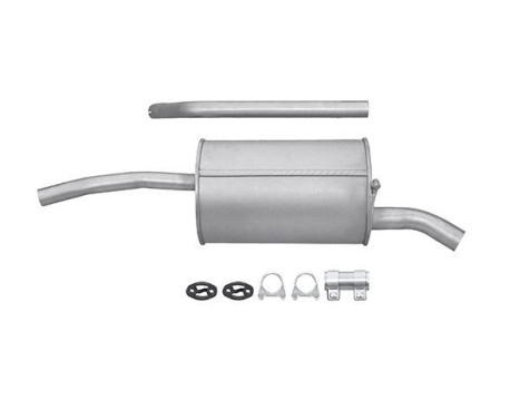 End silencer - Easy2Fit Kit - Set with mounting parts, Image 2