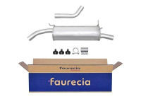 End silencer - Easy2Fit Kit - Set with mounting parts