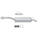 End silencer - Easy2Fit Kit - Set with mounting parts, Thumbnail 2