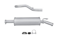 End silencer - Easy2Fit Kit - Set with mounting parts